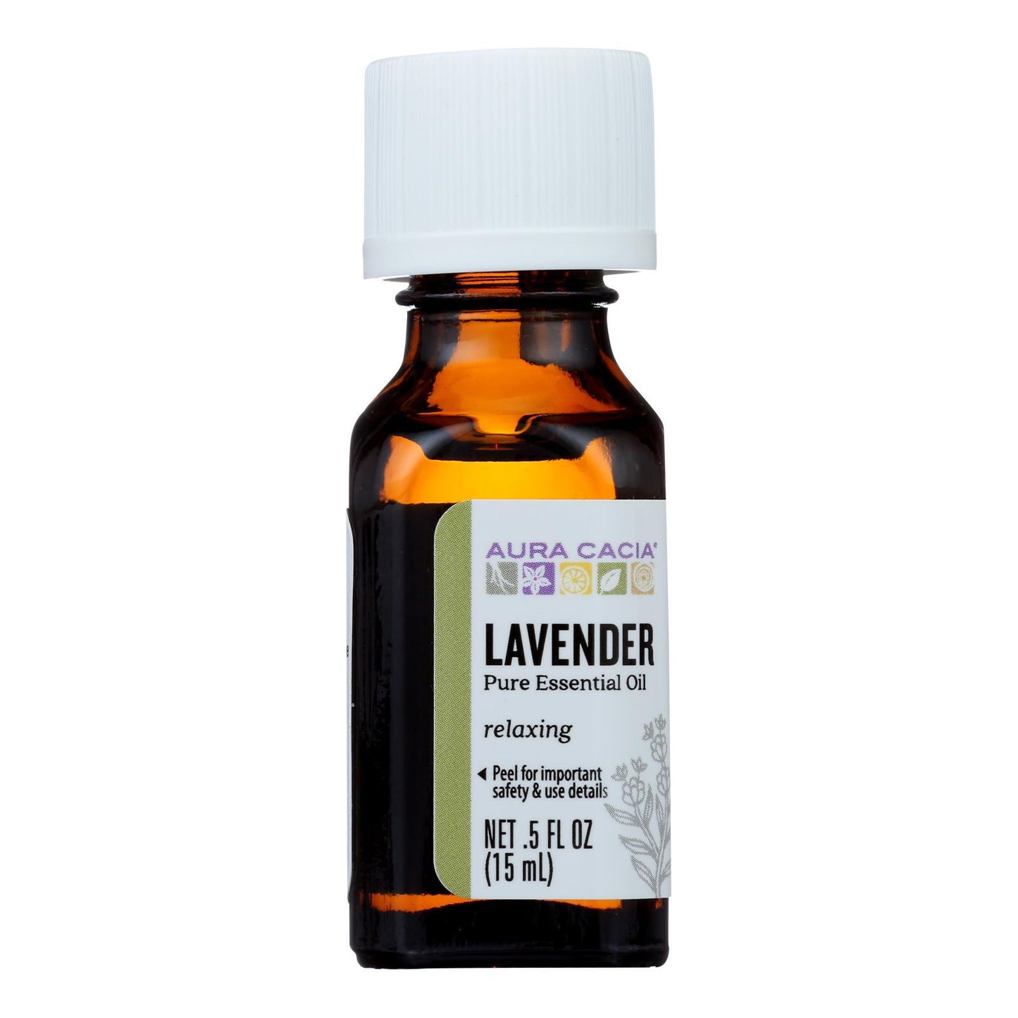 Aura Cacia - Pure Essential Oil Lavender - 0.5 Fl Oz