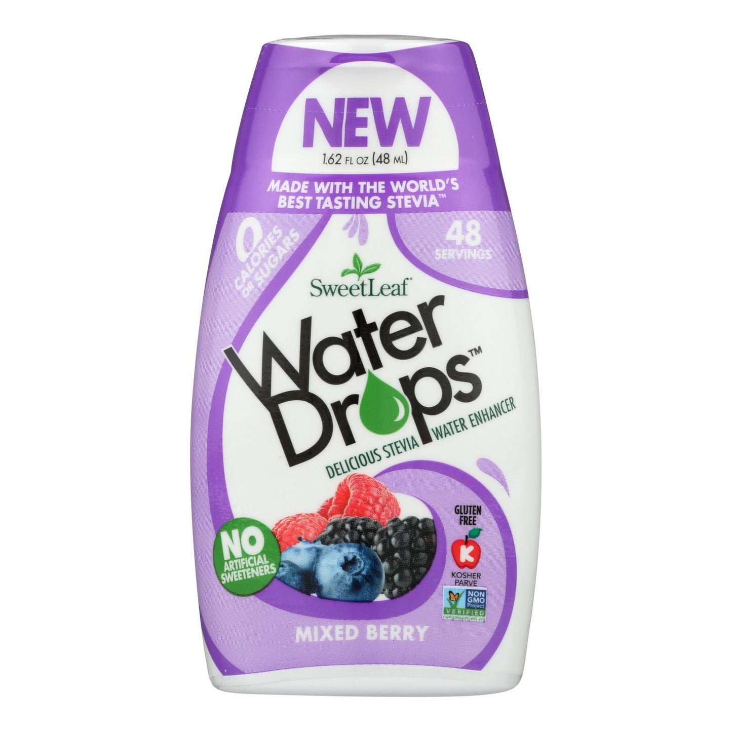 Sweet Leaf Water Drops - Mixed Berry - 1.62 Fl Oz