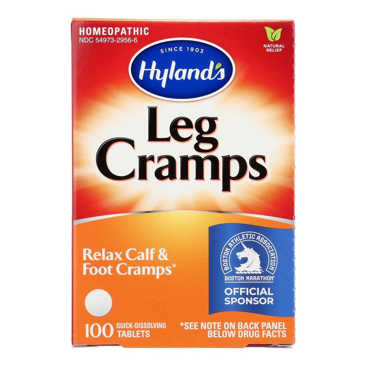 Hyland's - Leg Cramps Relief - 1 Each 1-100 Tab