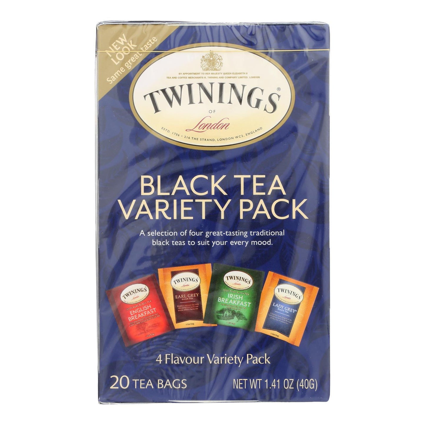 Twinings Tea Black Tea - Case Of 6 - 20 Bags