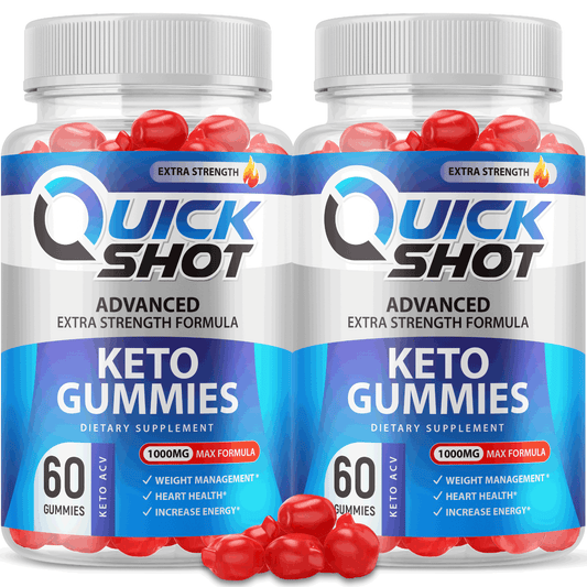 2pk Quick Shot ACV Gummies Try QuickShot Fast Keto Fat Burner Gummie Weight Loss