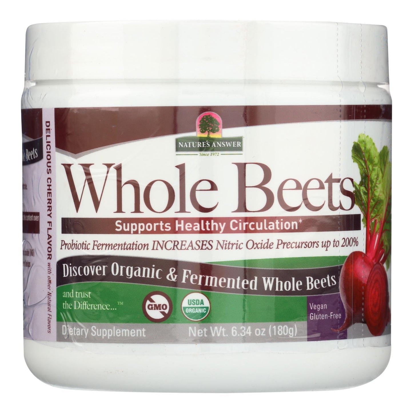 Nature's Answer - Whole Beets Powder Frmntd - 1 Each - 6.34 Oz