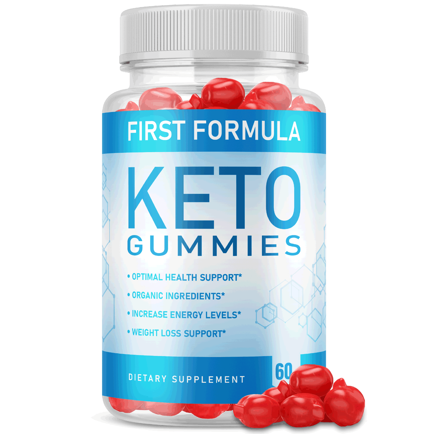 First Formula Keto Gummies; First Formula ACV Gummie; Weight Loss Formula; 60 ct