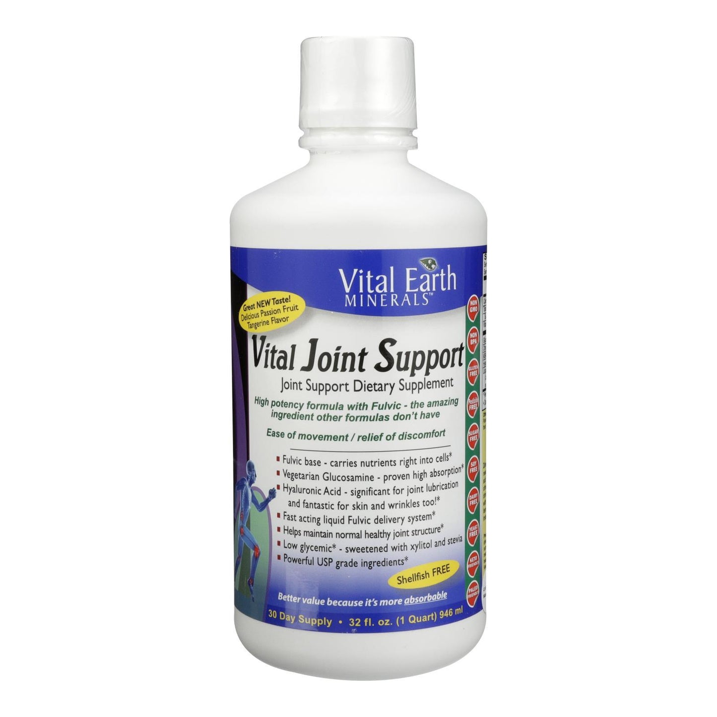 Vital Earth Minerals - Vital Joint Support - 1 Each - 32 Oz
