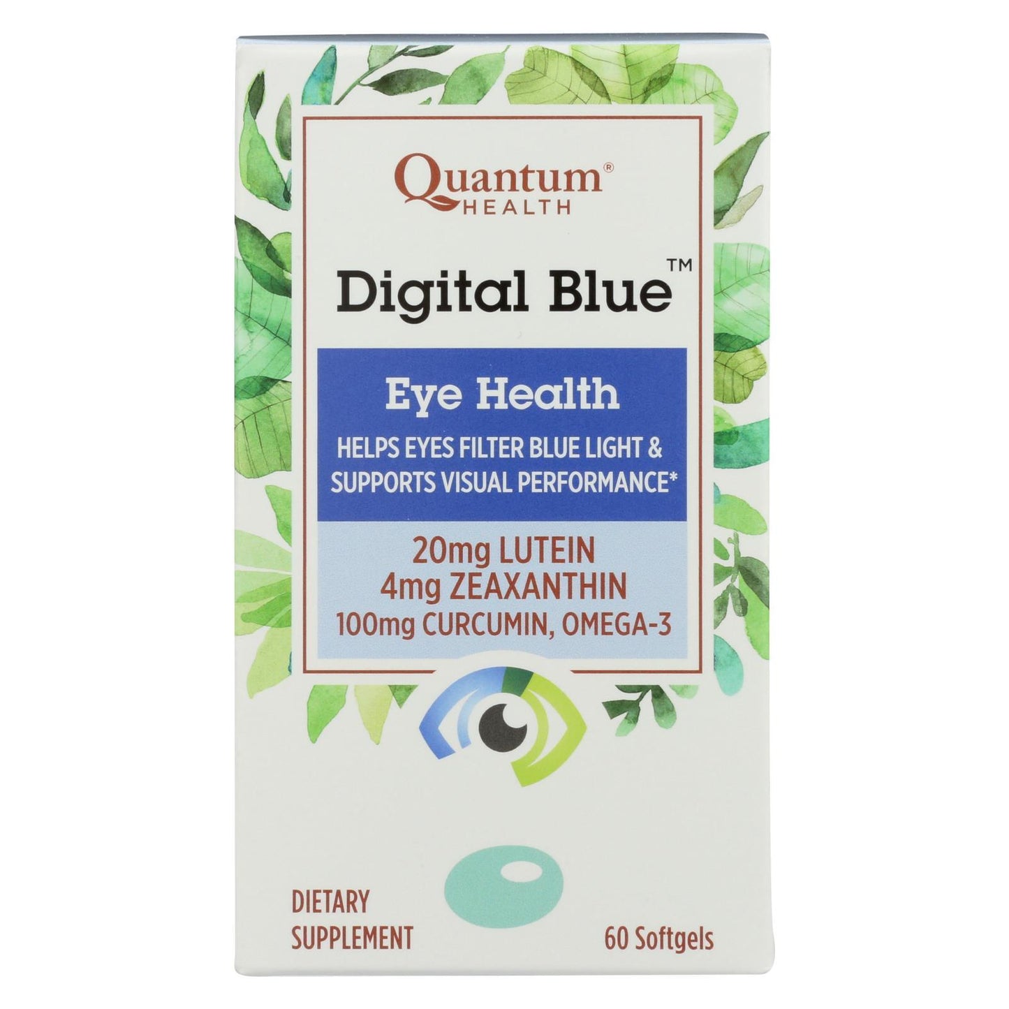 Quantum Research - Digital Blue - Eye Health - 60 Softgels