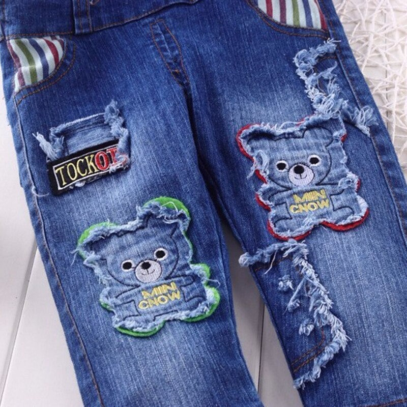 3-4Y Toddlers Long Pants Jumpsuit Overall for Boys